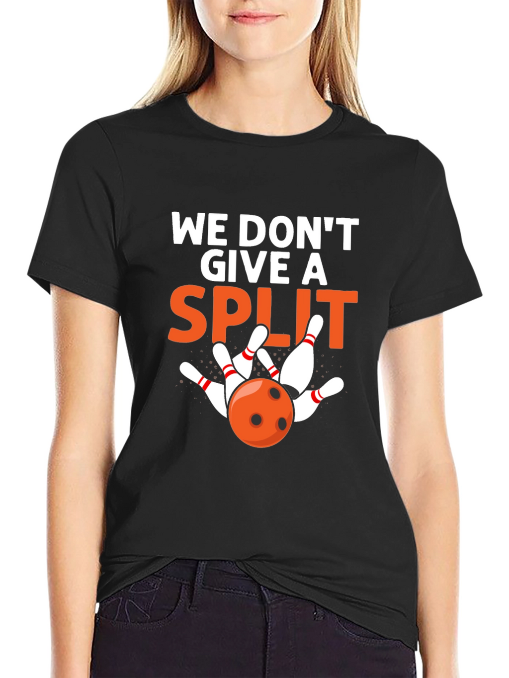 We Dont Give a Split Bowling T-Shirt