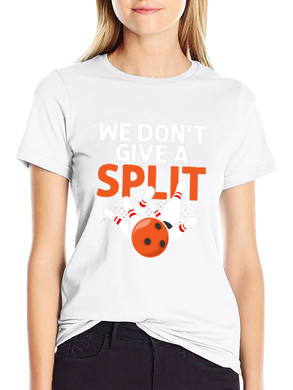 We Dont Give a Split Bowling T-Shirt
