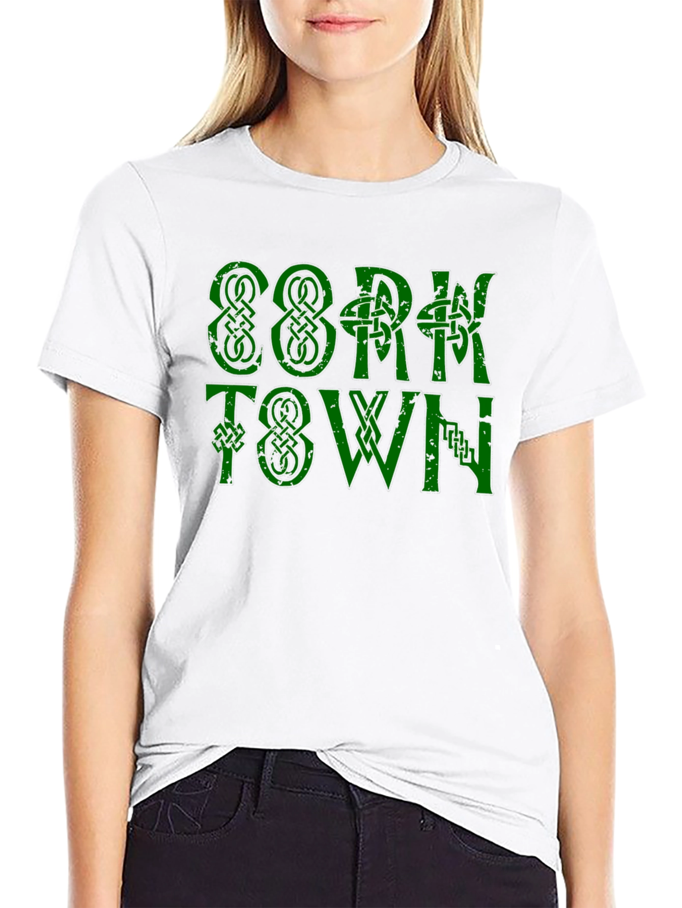 Cork Town Irish Pride Black T-Shirt