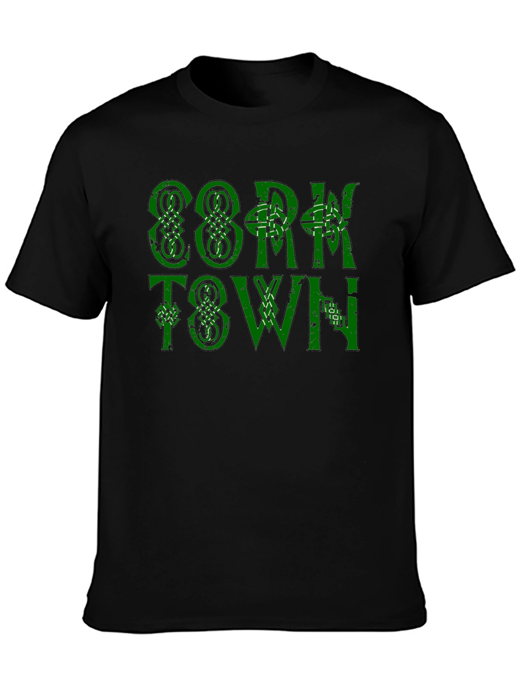 Cork Town Irish Pride Black T-Shirt