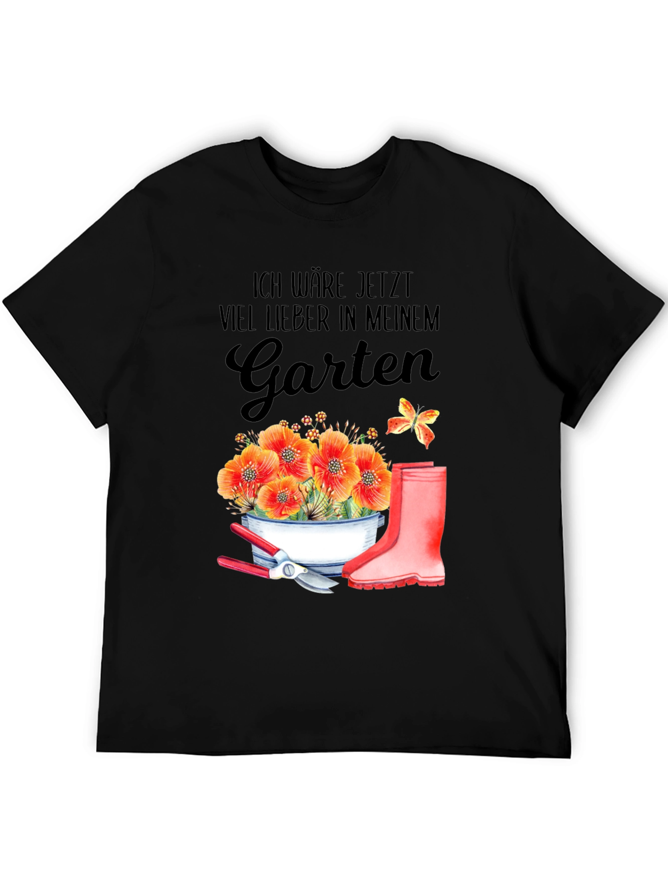 Gardening T-Shirt: Id Rather Be In My Garden