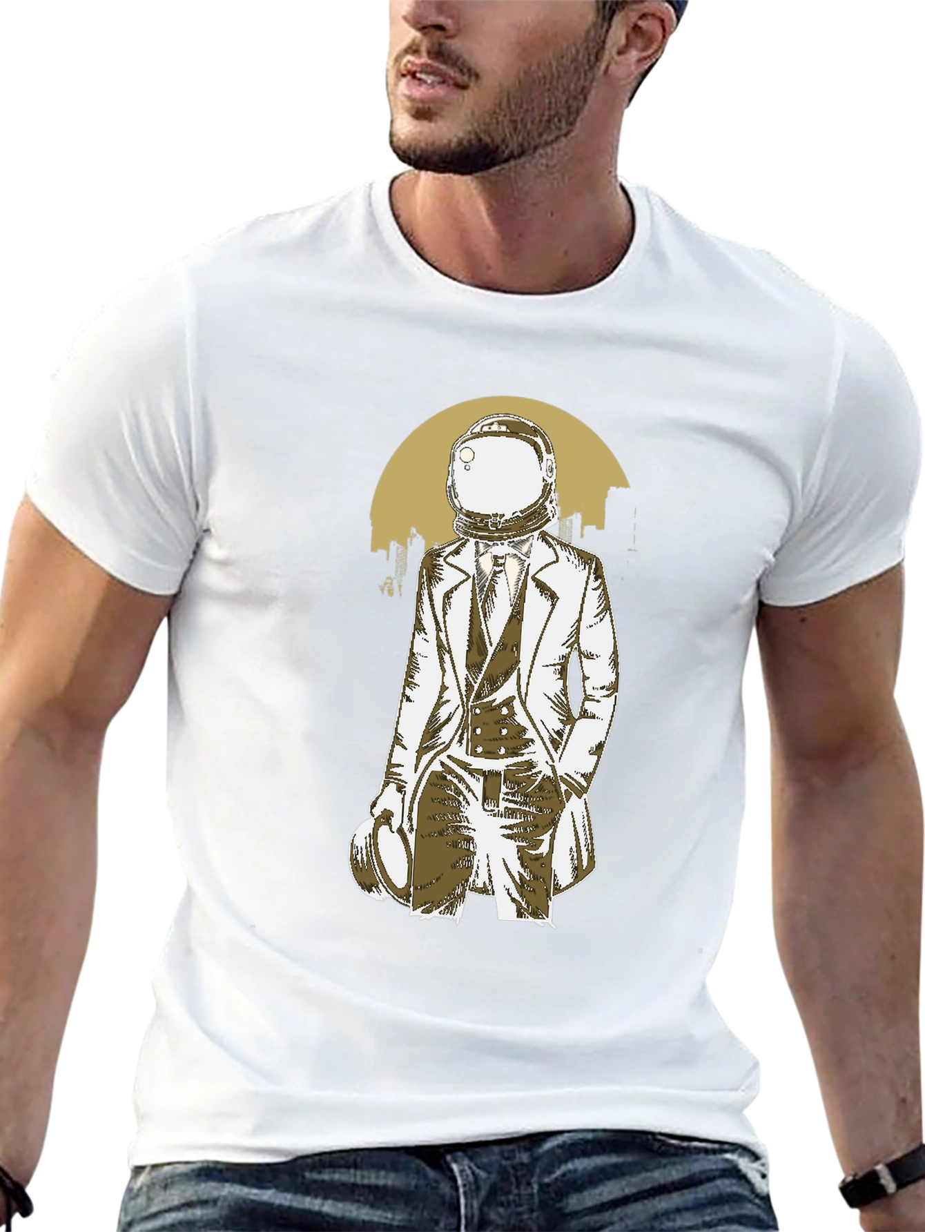 Astronaut Suit T-Shirt - Unique Graphic Tee