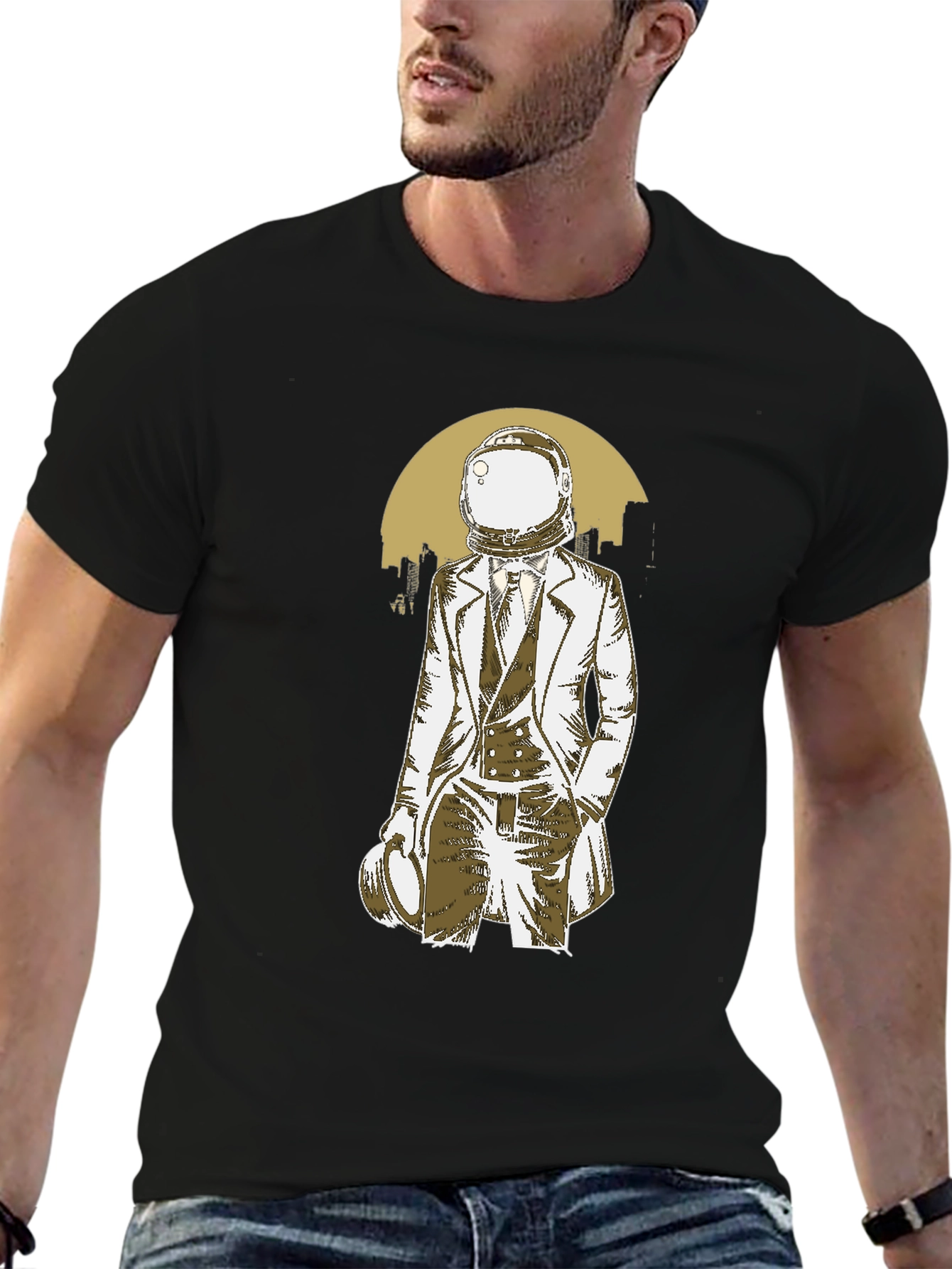 Astronaut Suit T-Shirt - Unique Graphic Tee