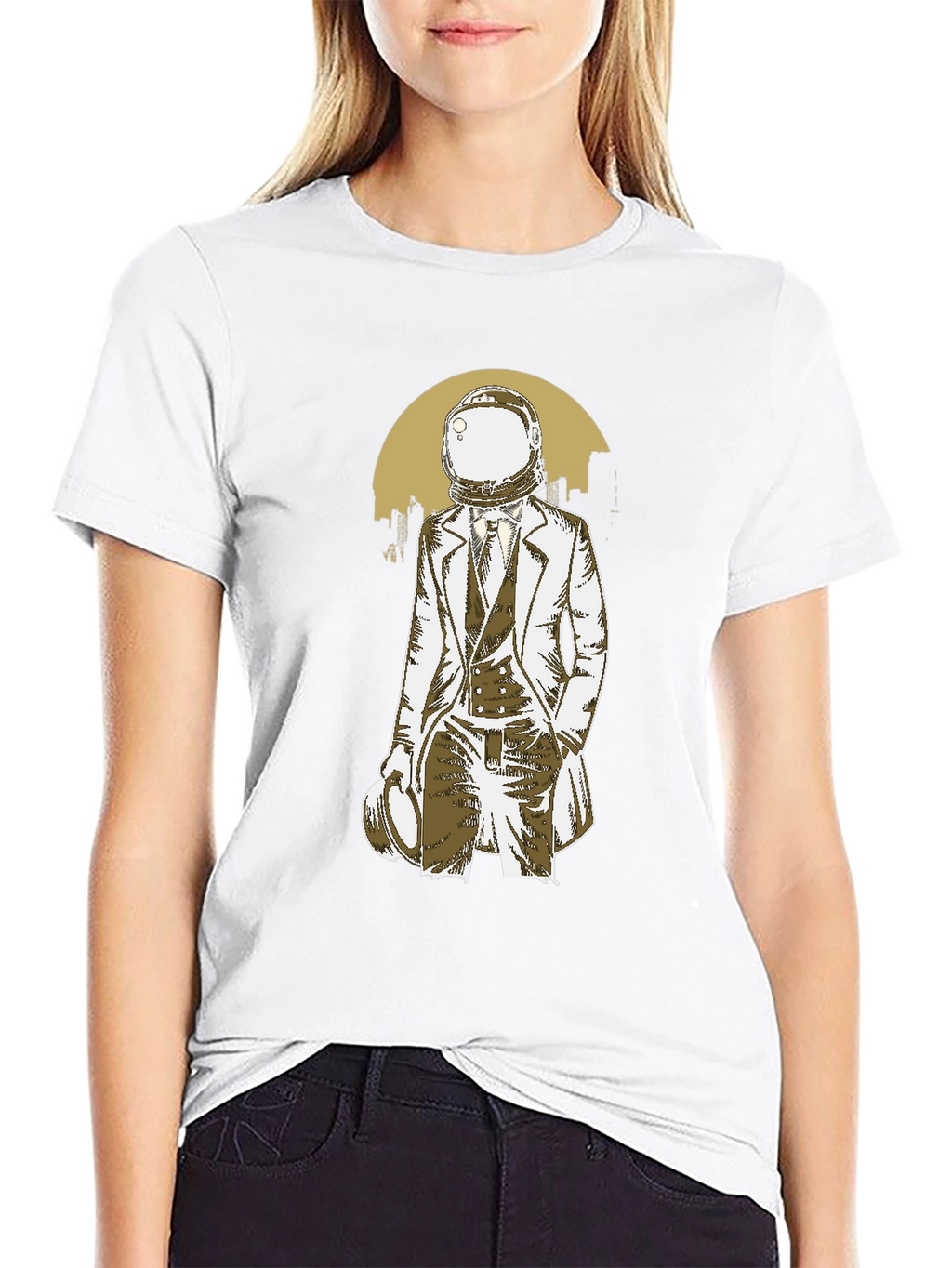 Astronaut Suit T-Shirt - Unique Graphic Tee