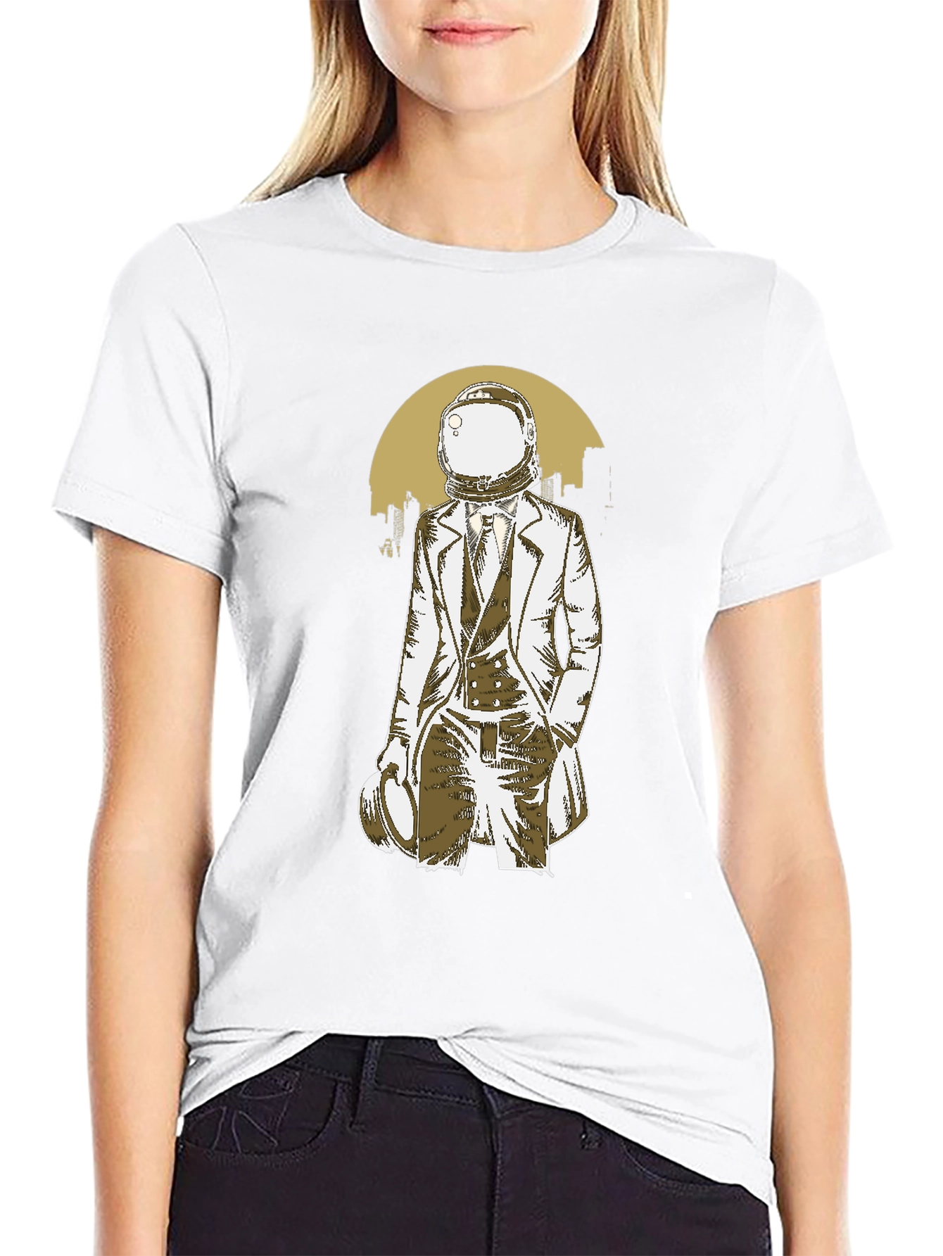 Astronaut Suit T-Shirt - Unique Graphic Tee