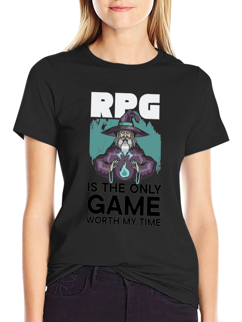 RPG Wizard T-Shirt - Gamer Tee