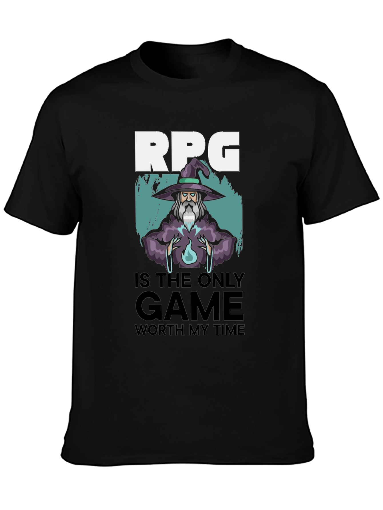 RPG Wizard T-Shirt - Gamer Tee