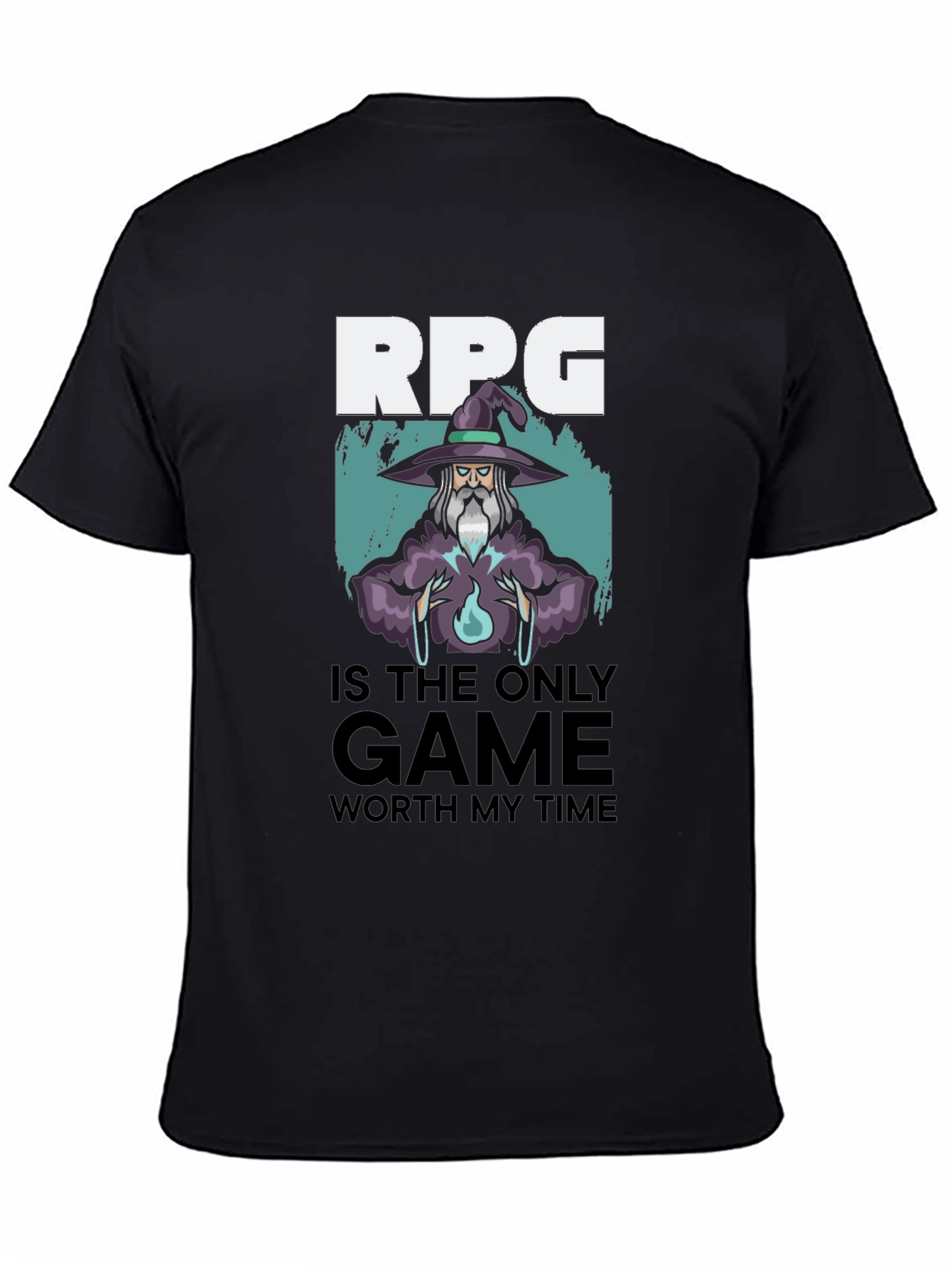 RPG Wizard T-Shirt - Gamer Tee