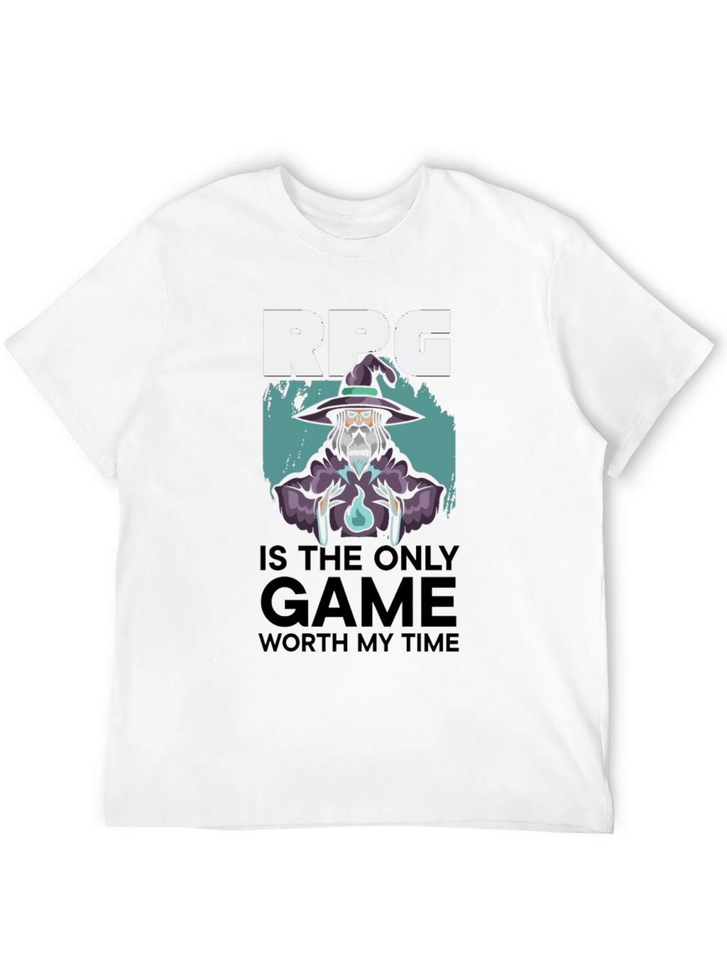 RPG Wizard T-Shirt - Gamer Tee