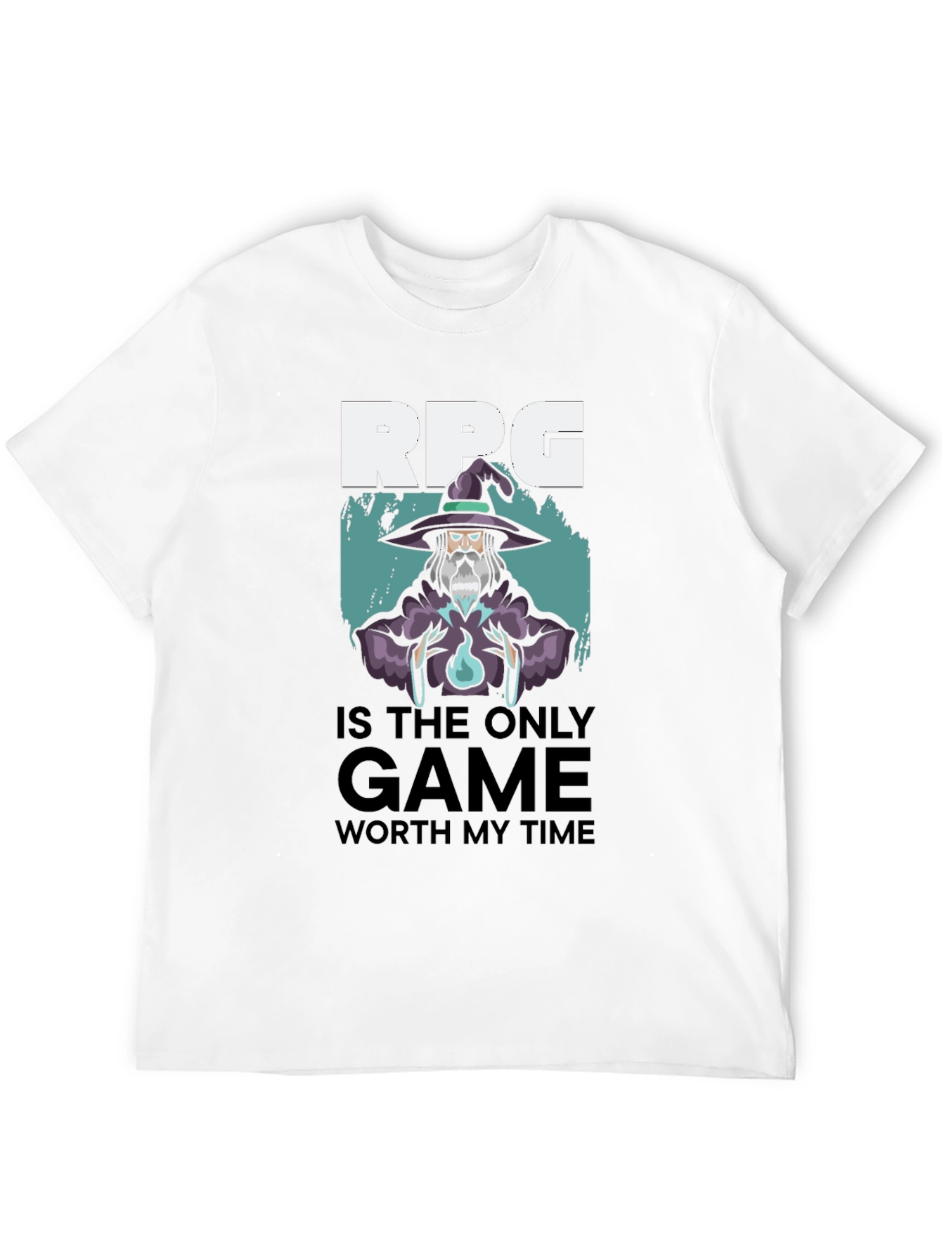 RPG Wizard T-Shirt - Gamer Tee
