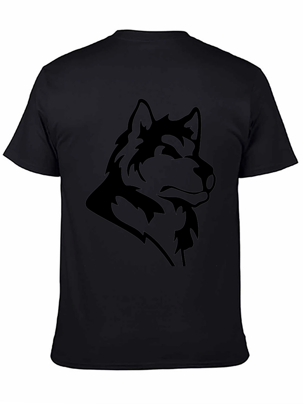 Wolf Graphic Black T-Shirt