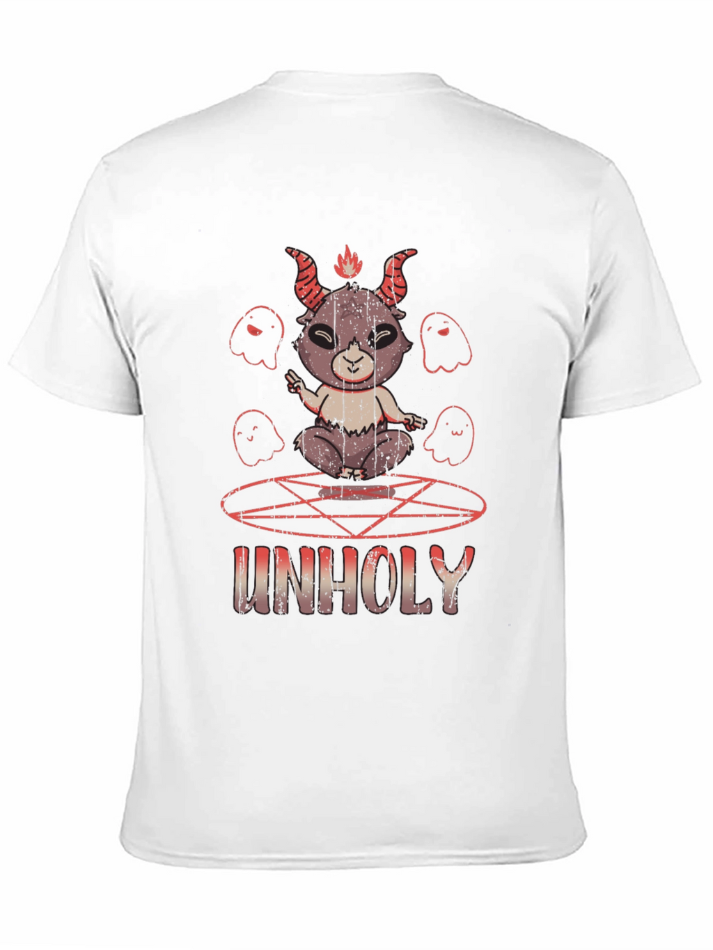 Unholy Baphomet T-Shirt - Occult Satanic Design
