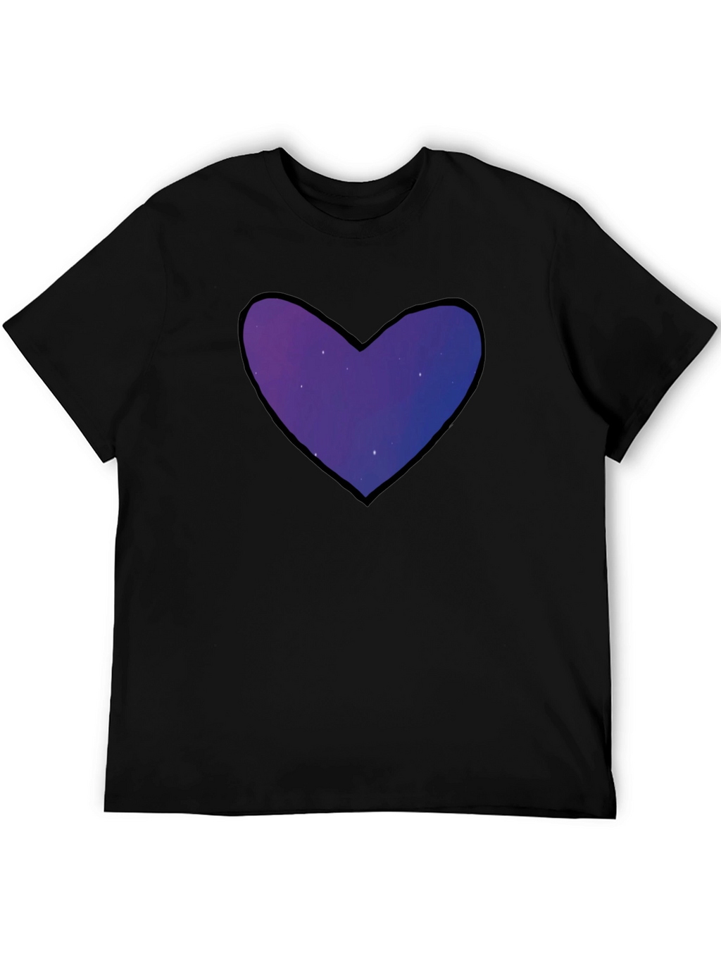Galaxy Heart T-Shirt - Stylish & Unique