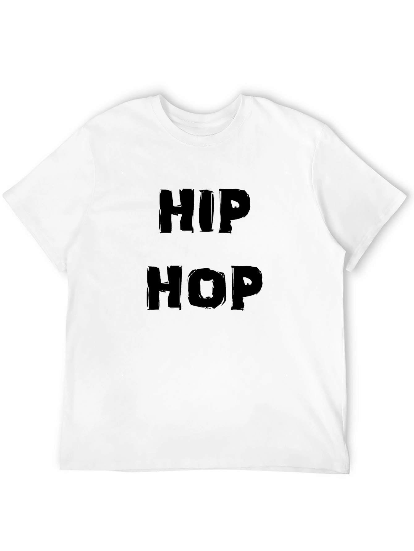 Hip Hop Graphic Black T-Shirt