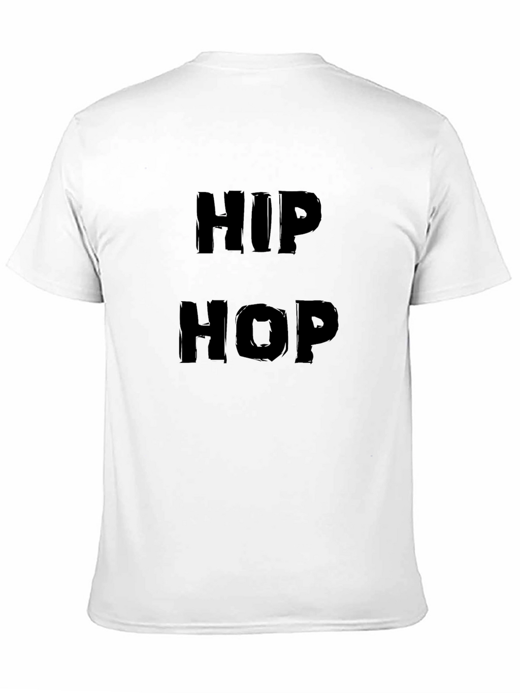 Hip Hop Graphic Black T-Shirt