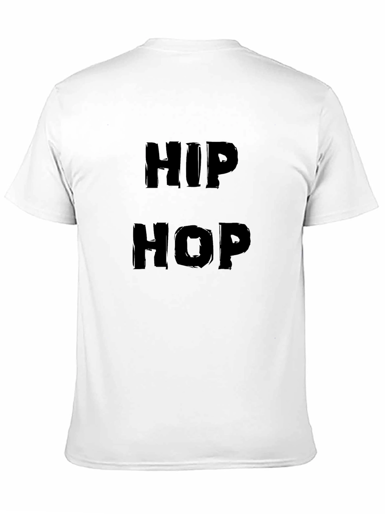 Hip Hop Graphic Black T-Shirt