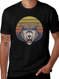 Wolf Sports Headband Graphic T-Shirt