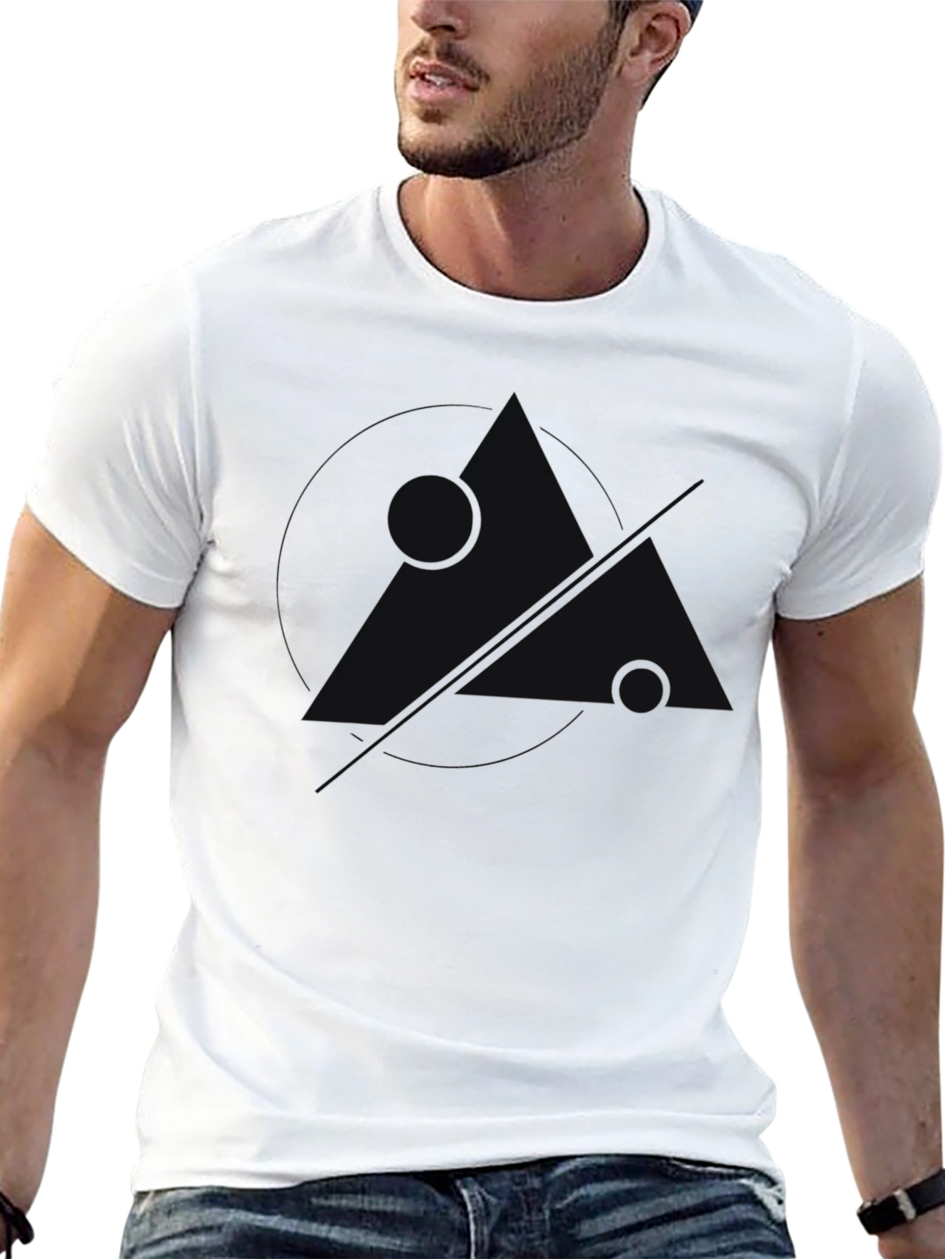 Minimalist Black Graphic Tee