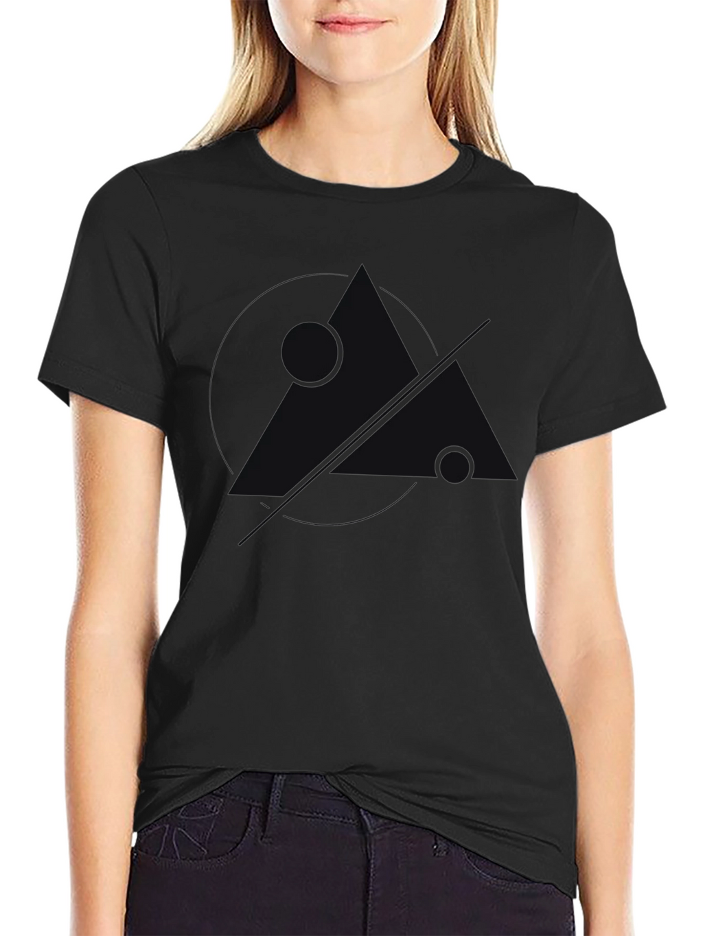 Minimalist Black Graphic Tee