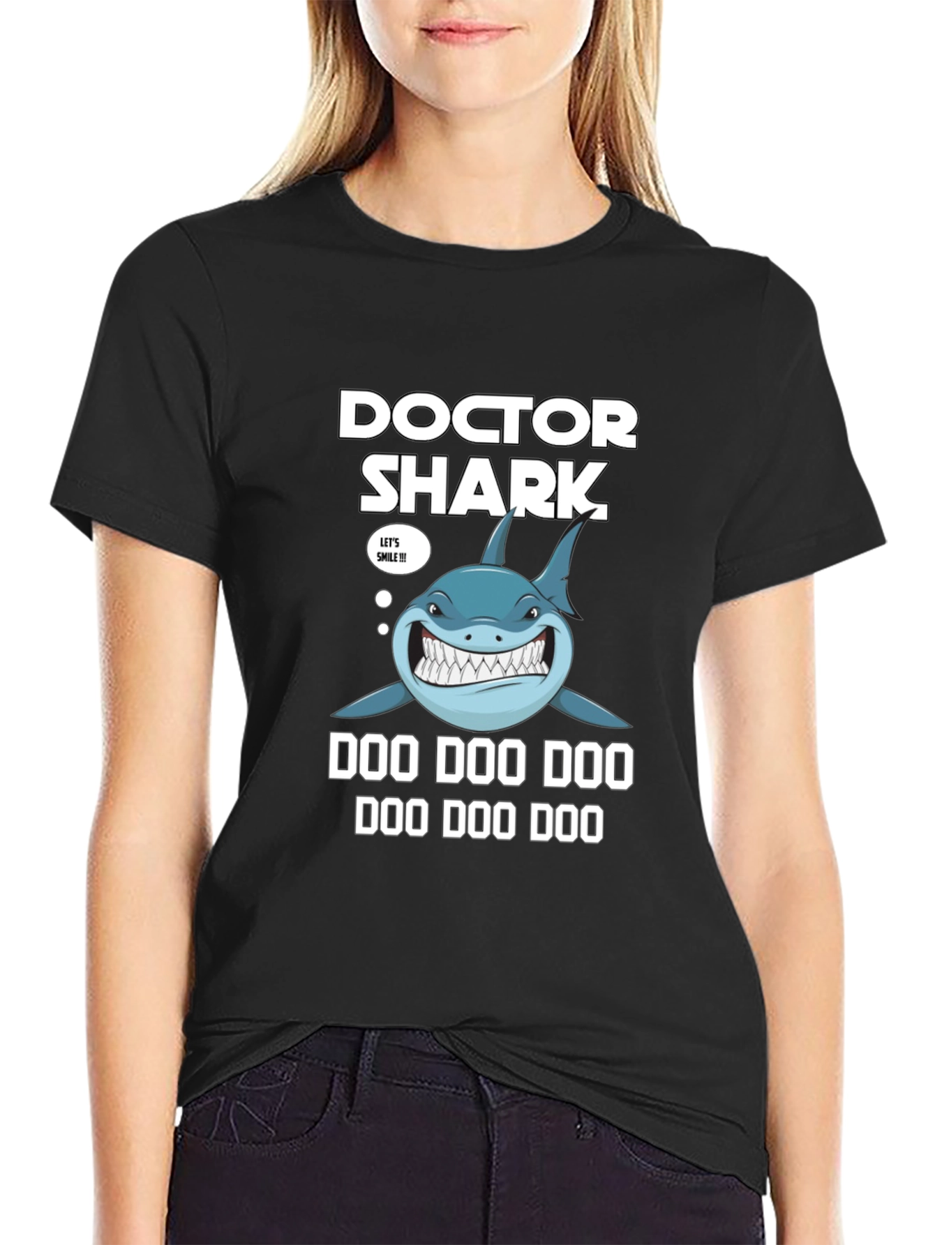 Doctor Shark T-Shirt - Doo Doo Doo Funny Tee