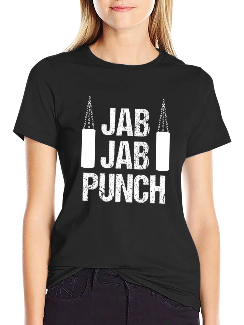 Jab Jab Punch Boxing Graphic Tee