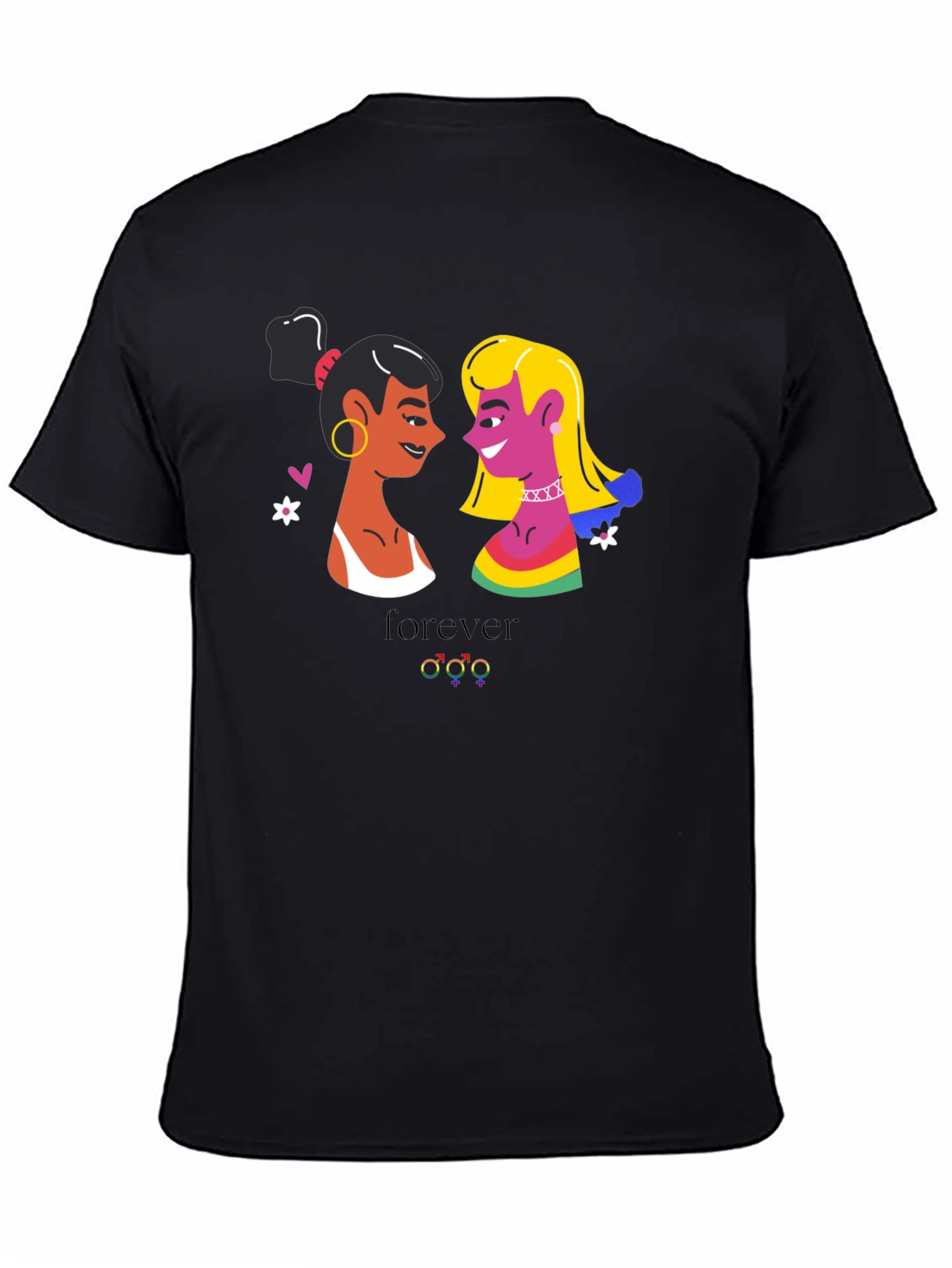 Lesbian Pride T-Shirt - Forever Design