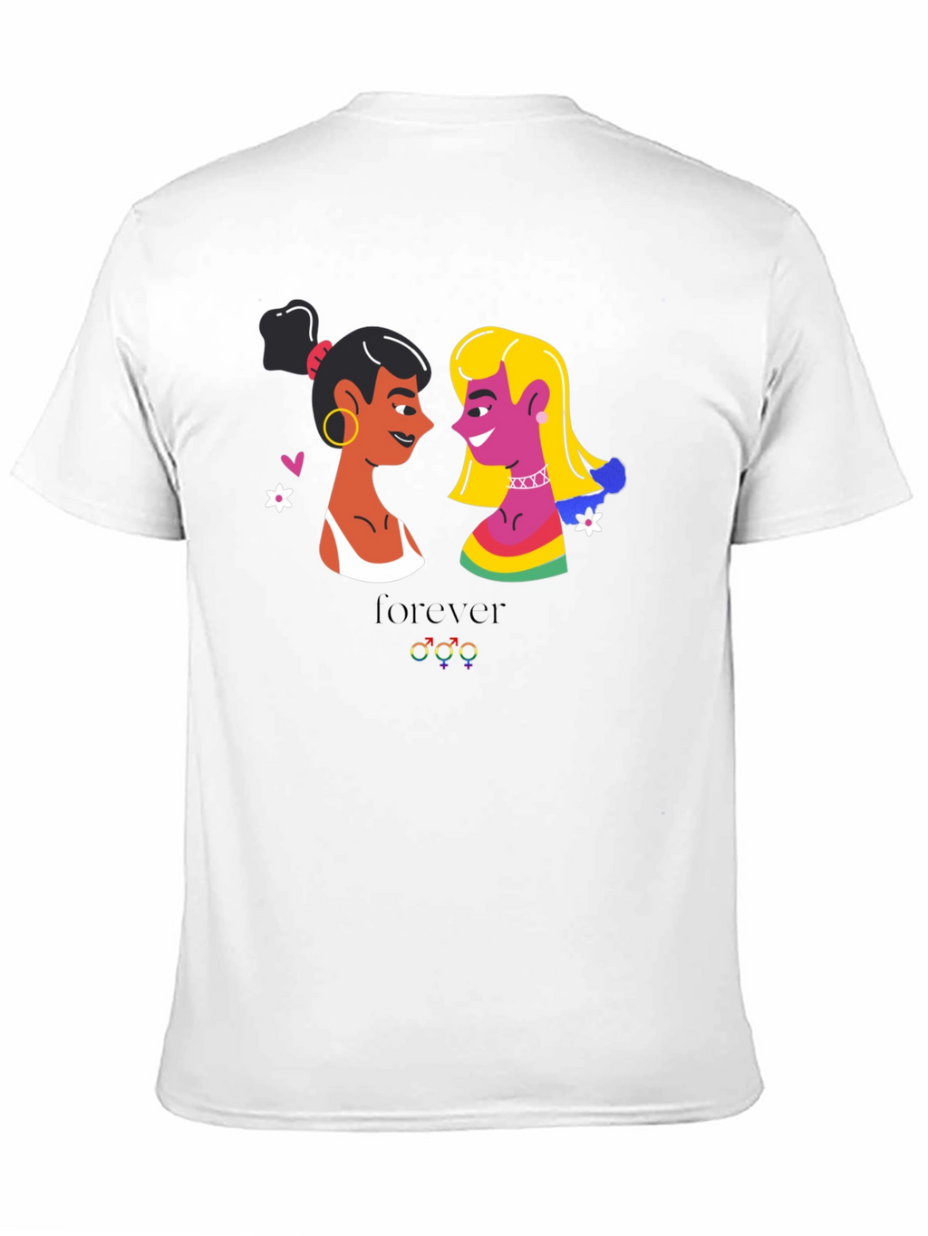 Lesbian Pride T-Shirt - Forever Design