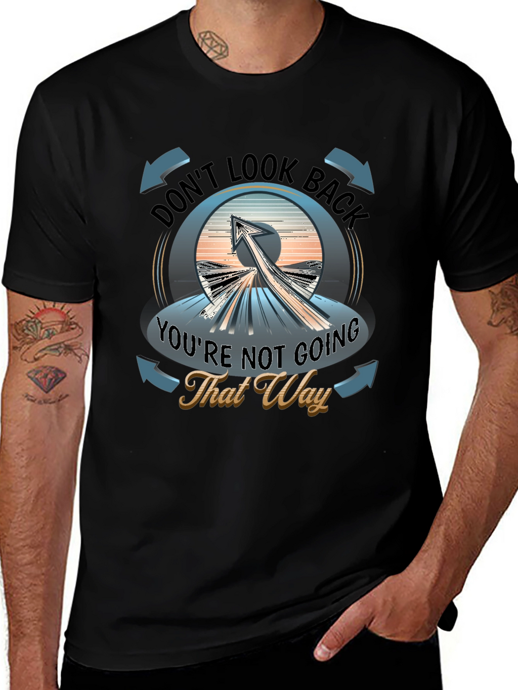 Dont Look Back Graphic T-Shirt