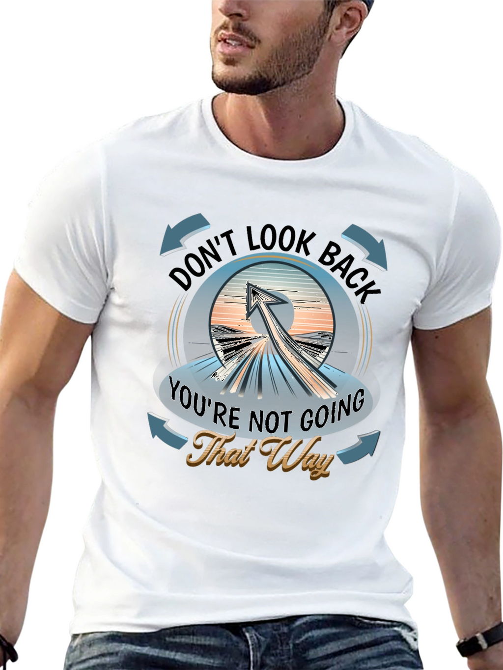 Dont Look Back Graphic T-Shirt