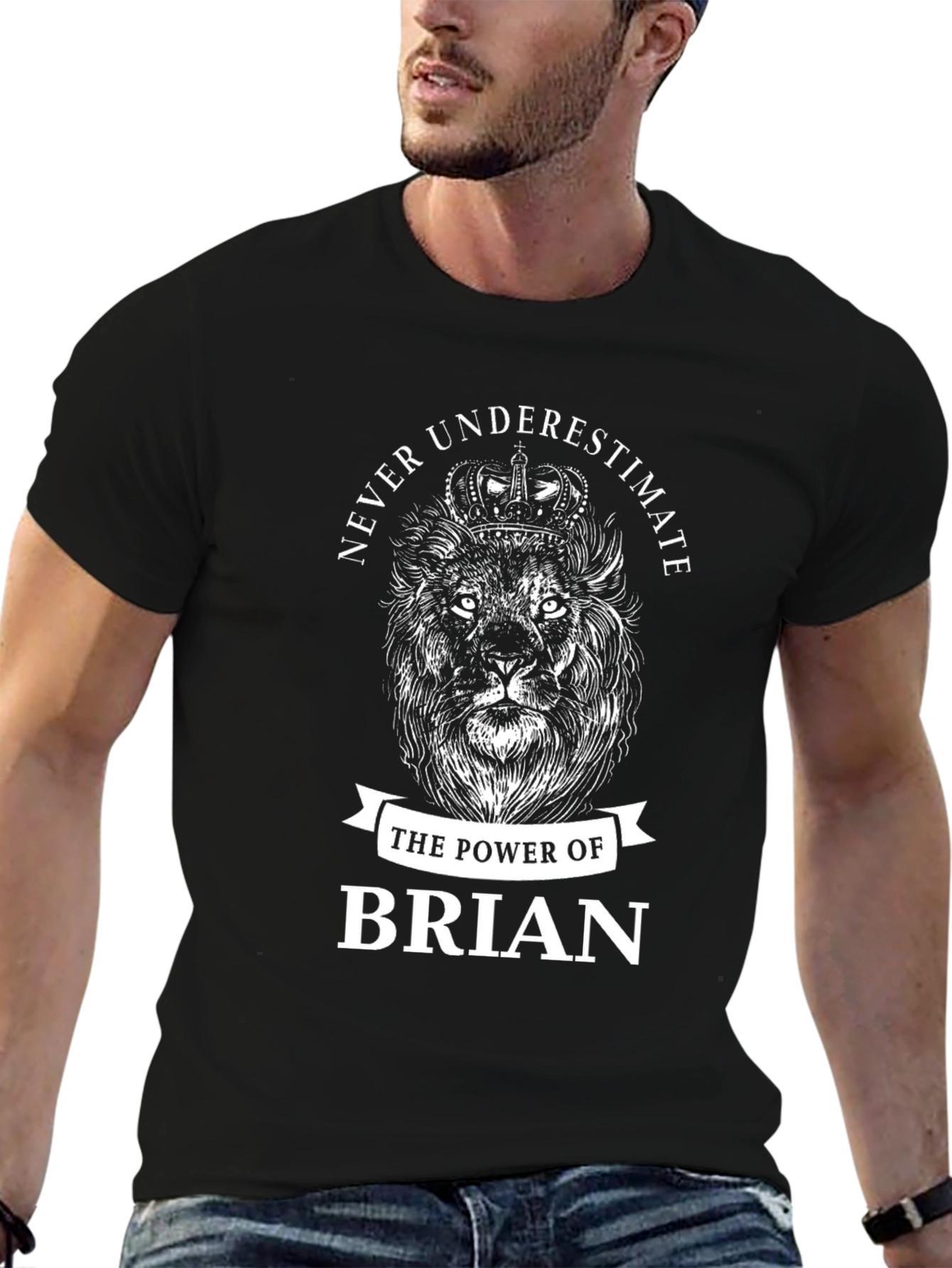 Brian Lion King T-Shirt - Power Graphic Tee