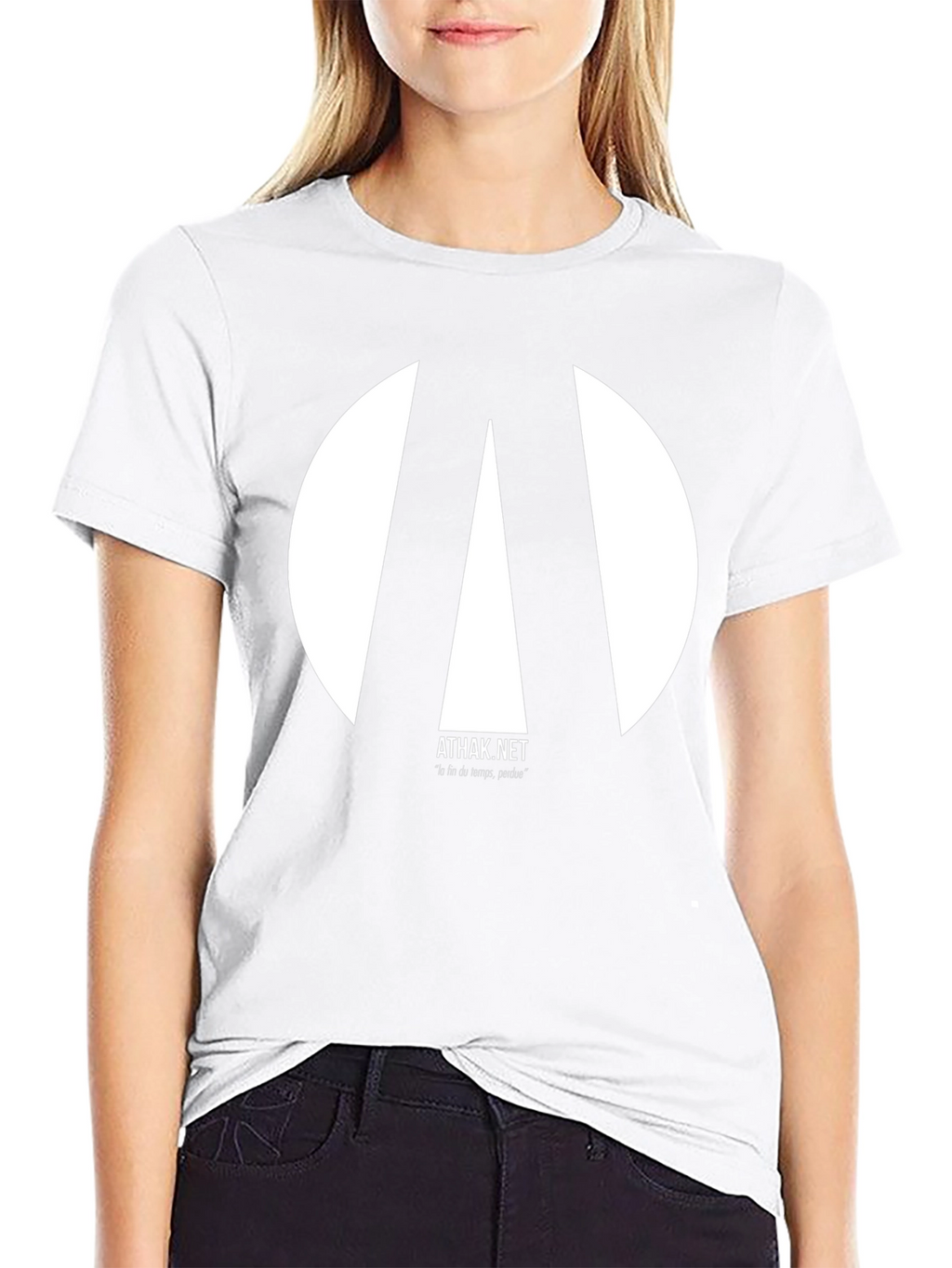 Abstract Graphic Tee - Black Cotton Comfort