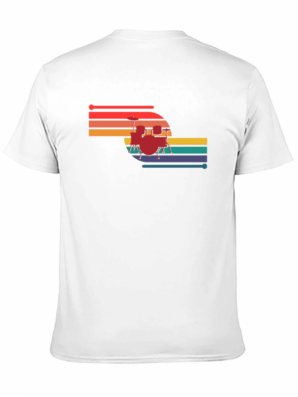 Retro Drum Set T-Shirt