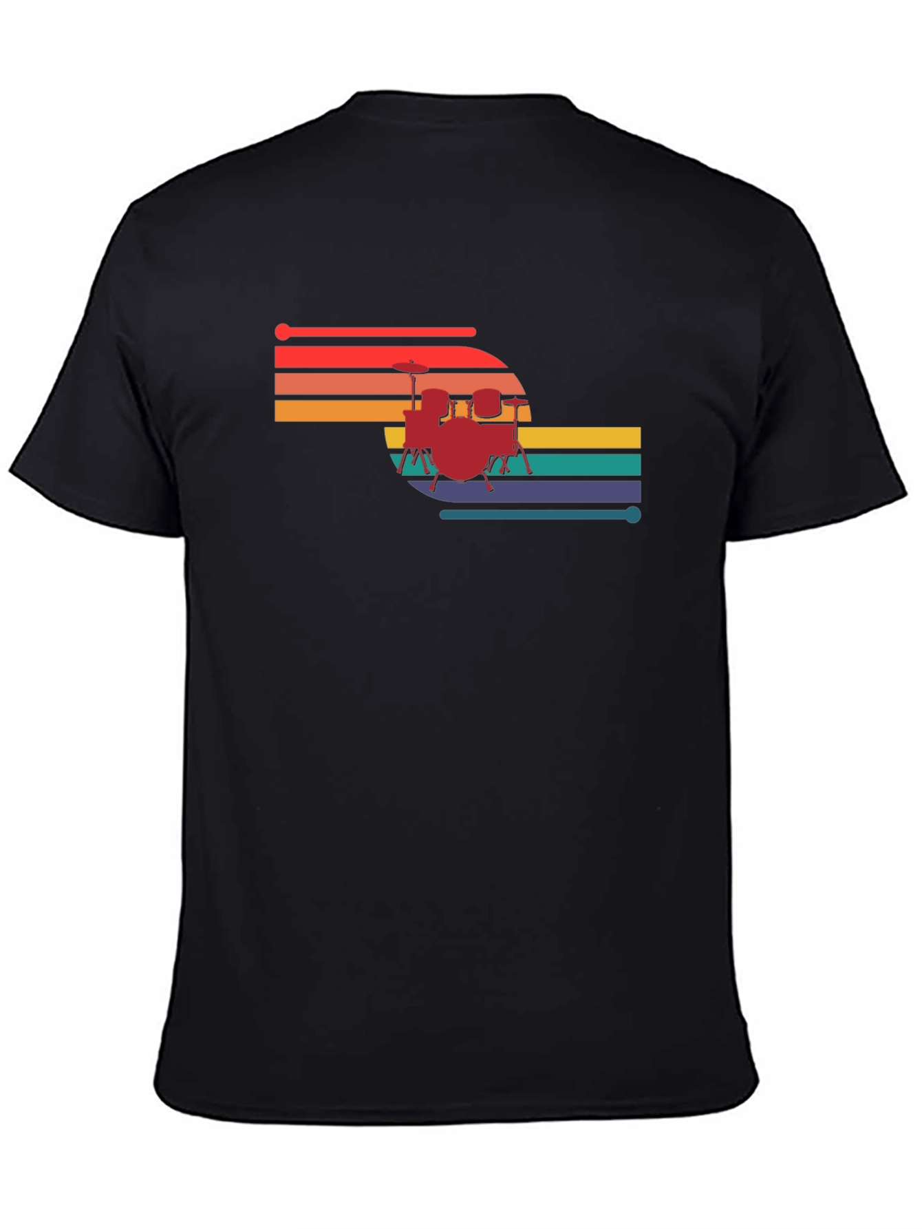 Retro Drum Set T-Shirt
