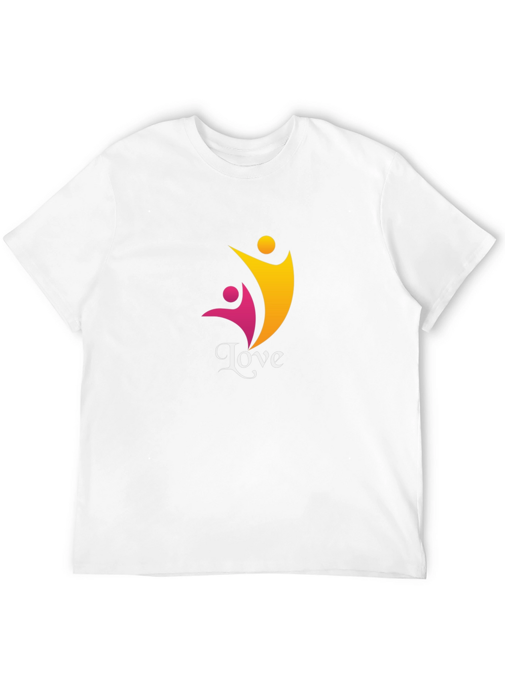 Love Graphic Tee - Black Casual Comfort
