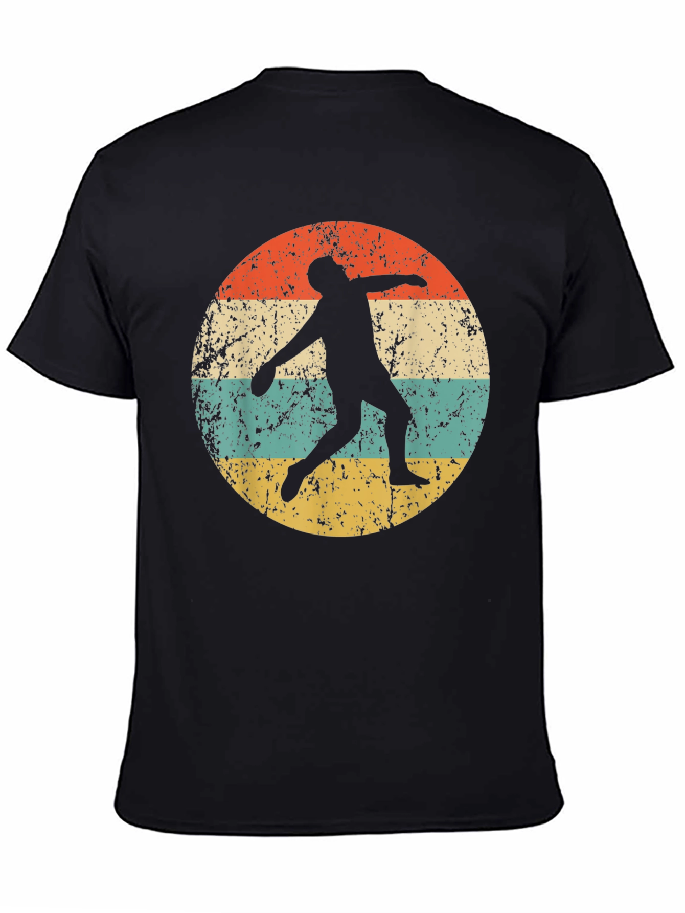 Retro Discus Thrower Graphic Tee