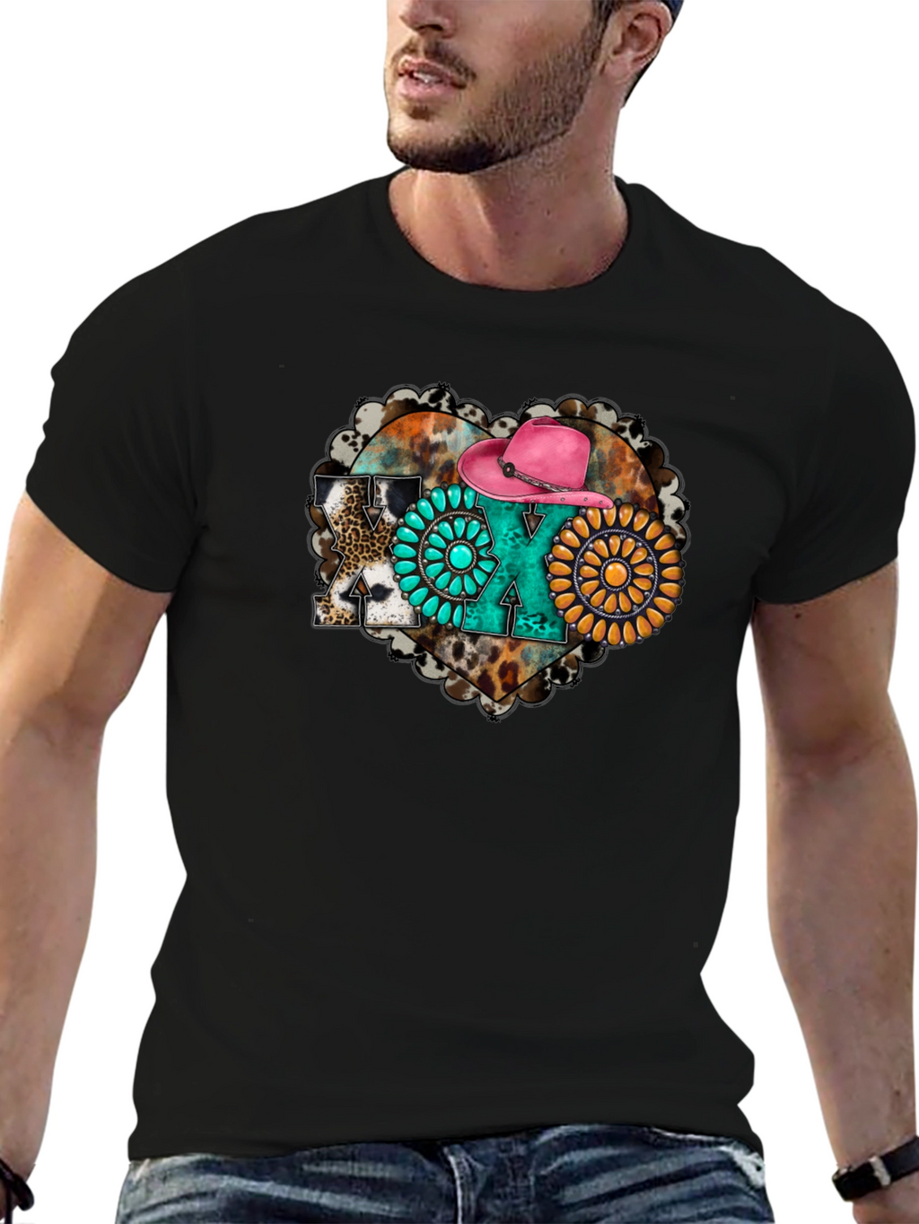 Cowboy Texas Graphic T-Shirt