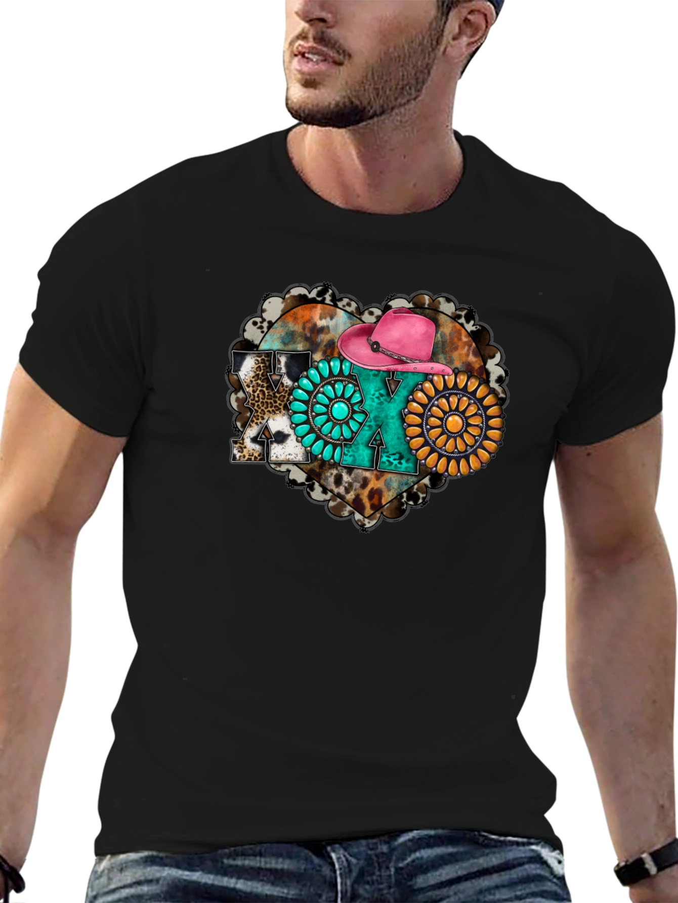 Cowboy Texas Graphic T-Shirt