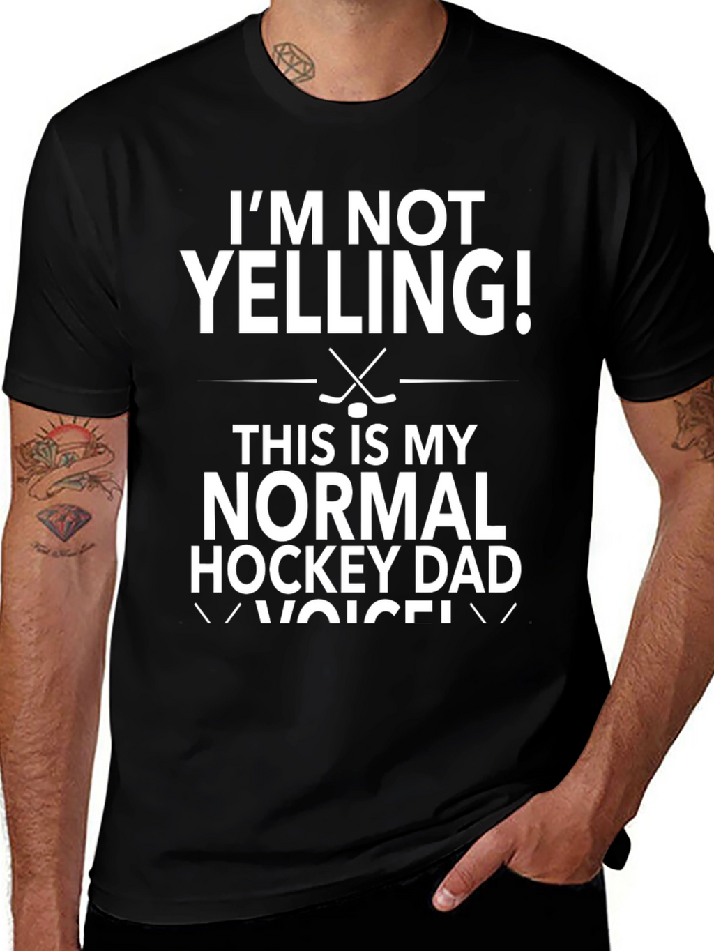 Funny Hockey Dad T-Shirt