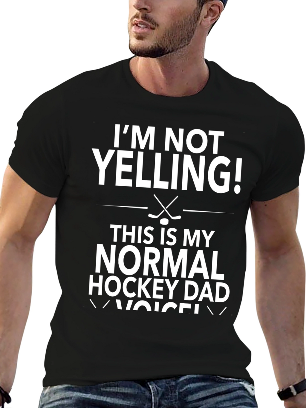 Funny Hockey Dad T-Shirt