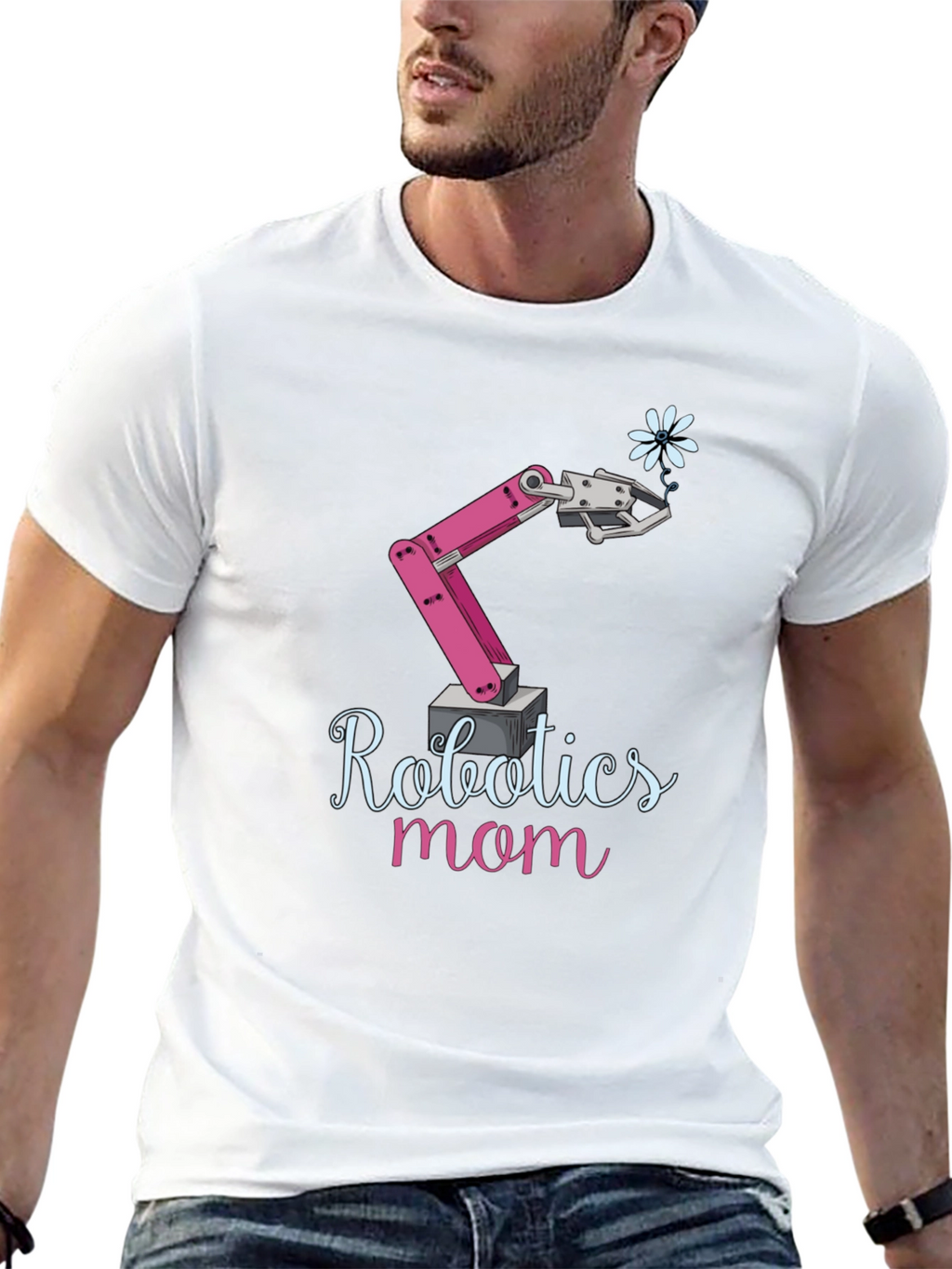 Robotics Mom T-Shirt - Unique Design