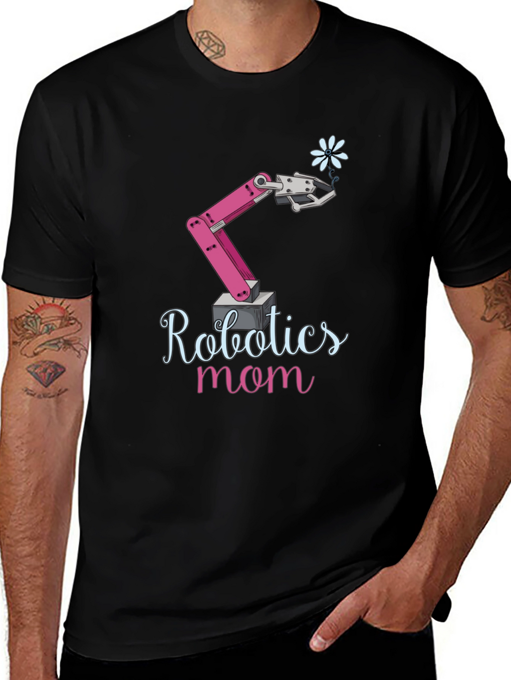 Robotics Mom T-Shirt - Unique Design