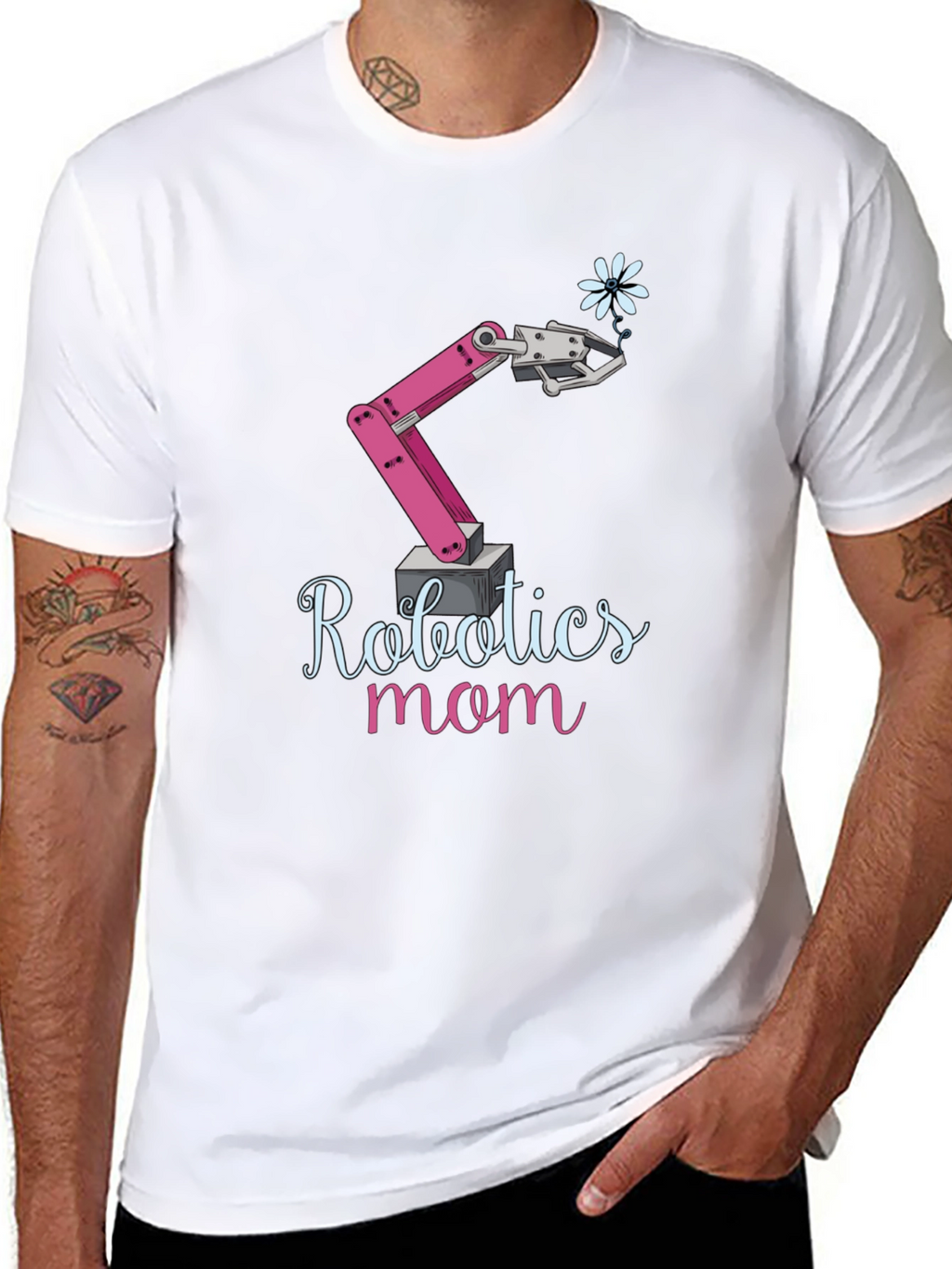 Robotics Mom T-Shirt - Unique Design