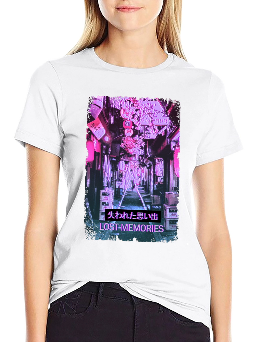 Lost Memories T-Shirt Tokyo Night Streetwear