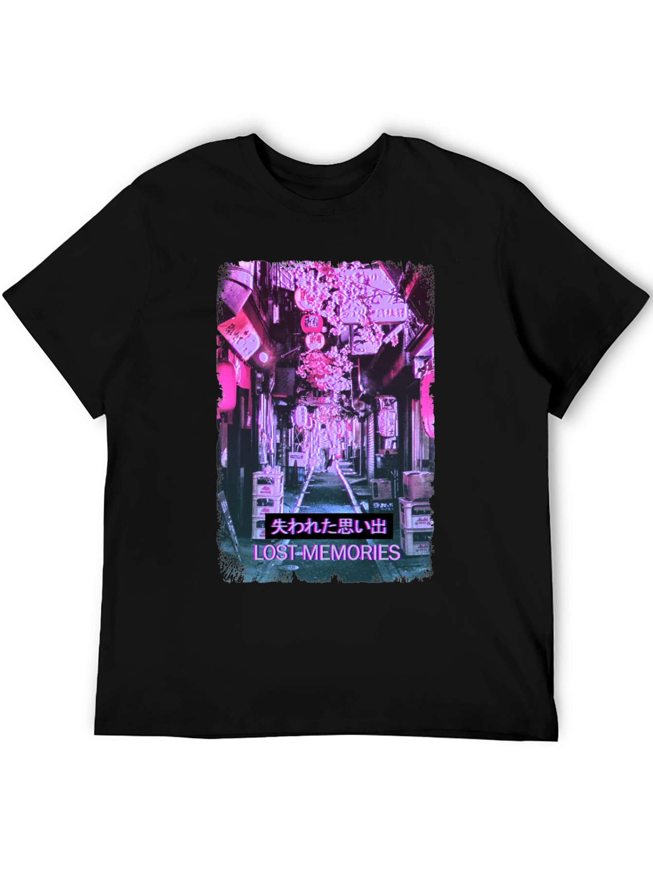 Lost Memories T-Shirt Tokyo Night Streetwear