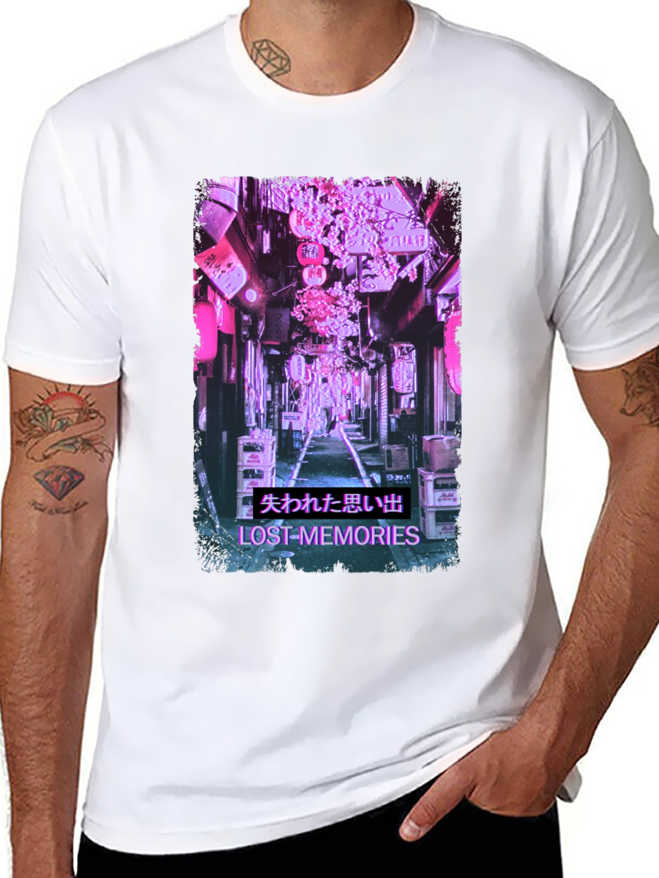 Lost Memories T-Shirt Tokyo Night Streetwear