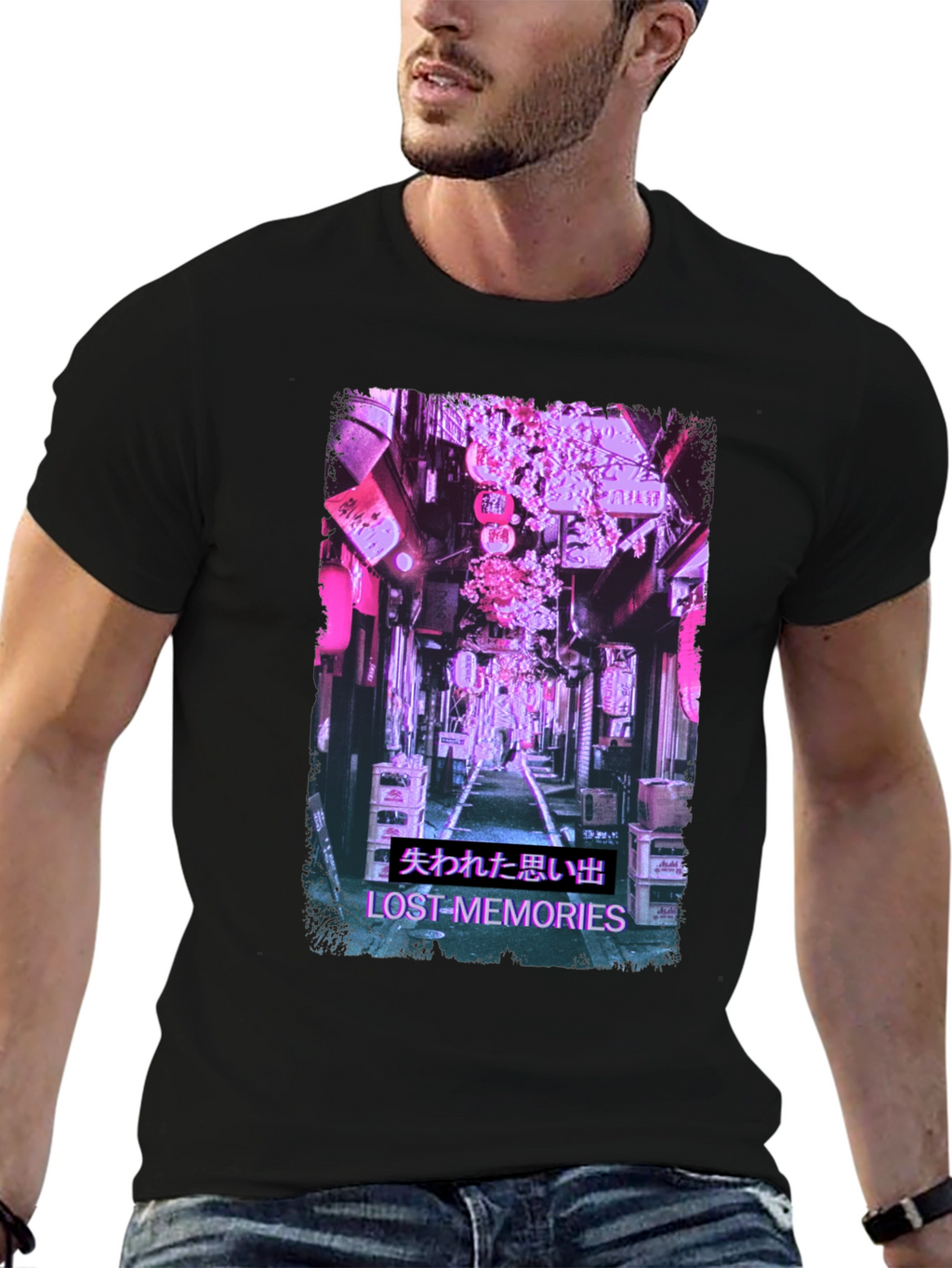 Lost Memories T-Shirt Tokyo Night Streetwear
