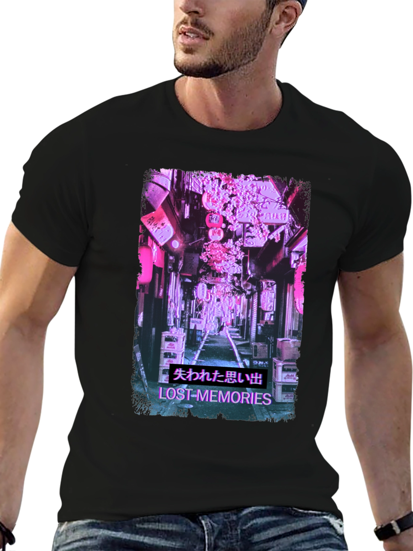 Lost Memories T-Shirt Tokyo Night Streetwear