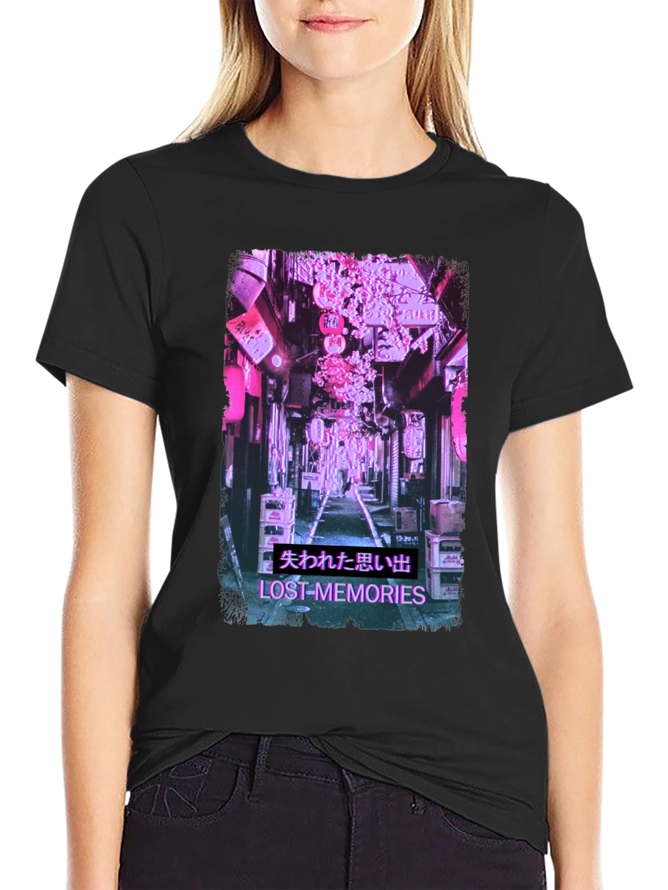 Lost Memories T-Shirt Tokyo Night Streetwear