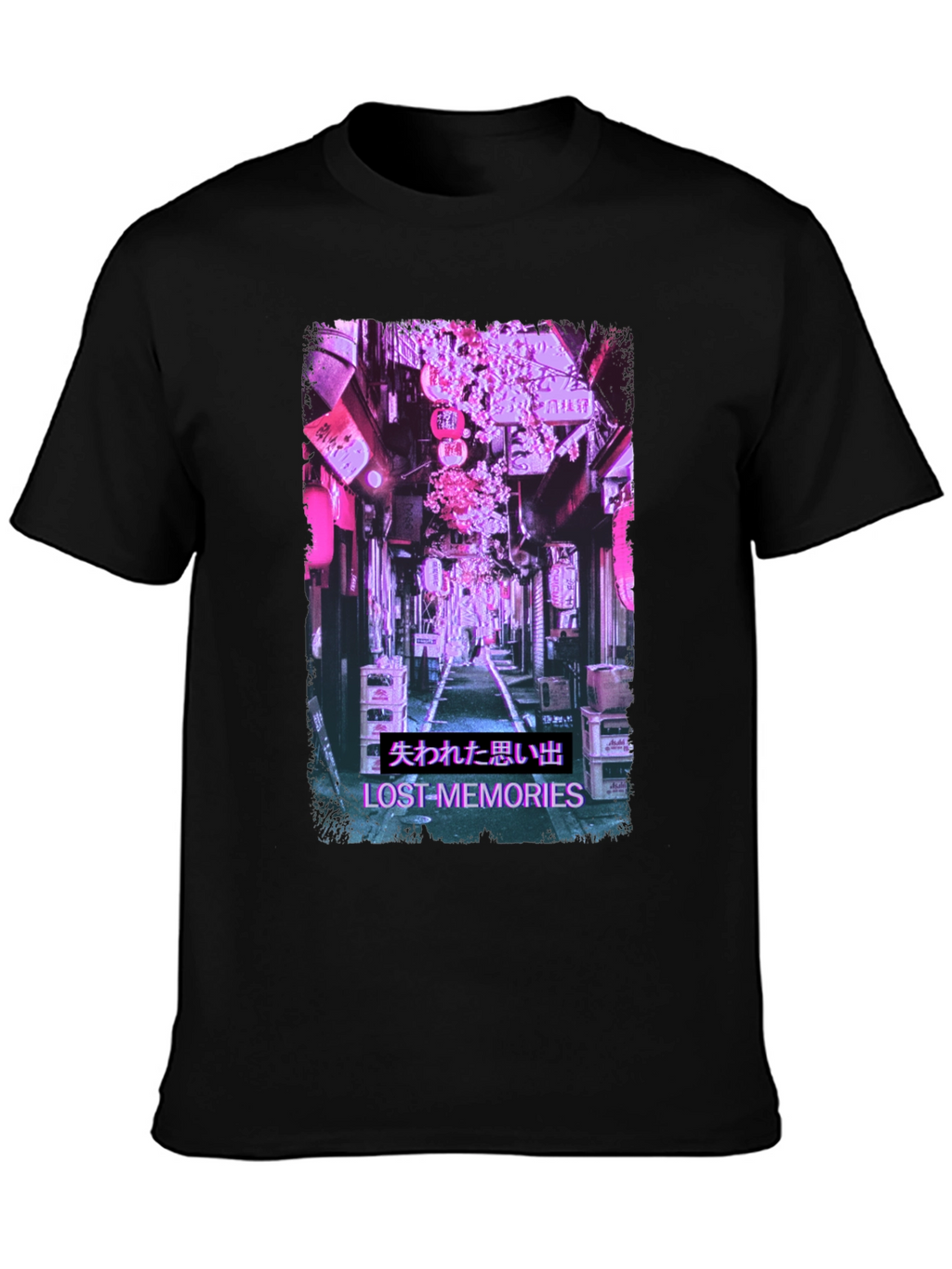 Lost Memories T-Shirt Tokyo Night Streetwear