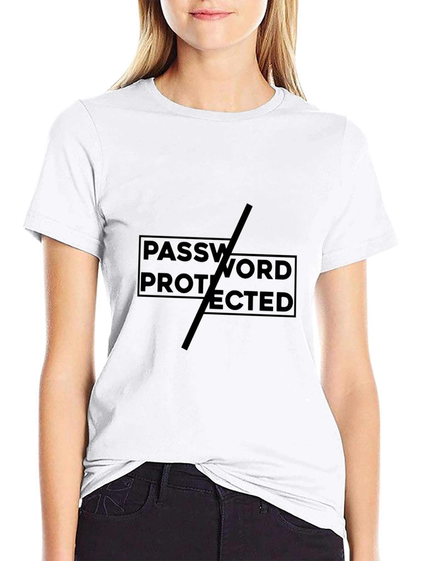 Password Protected Graphic T-Shirt
